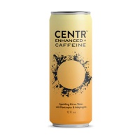 CENTR Enhanced + Caffeine Sparkling Citrus Water